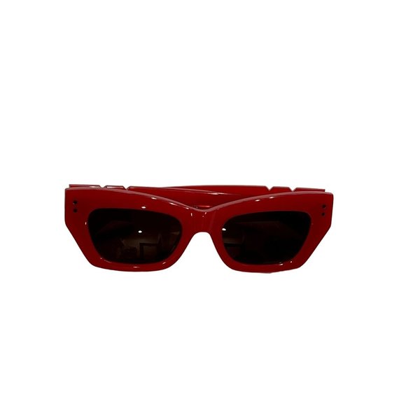 NWOT Bec + Bridge x Pared Petite Amour Sunglasses in Red - Picture 1 of 5